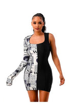 Load image into Gallery viewer, This Or That Bodycon Mini Dress