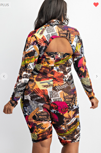 Curveologist - Coming In Hot Tube Romper