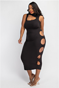 Curveologist Wear- Mz. Cut Up and Cut Out