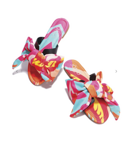 Jala Jolly Multi-Color Bow-Tie Sandals