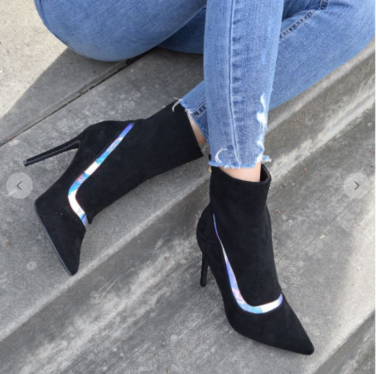 Hint Of Reflection Booties