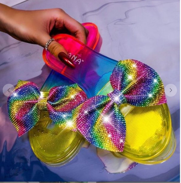 Taste The Rainbow Jellies Slides Queen Bee ish