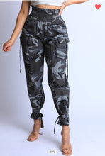 Load image into Gallery viewer, Curveologist- Mz. Militant Camo High-Waist Pants
