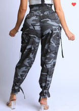 Load image into Gallery viewer, Curveologist- Mz. Militant Camo High-Waist Pants
