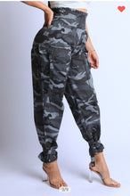 Load image into Gallery viewer, Curveologist- Mz. Militant Camo High-Waist Pants
