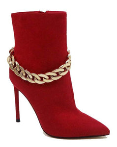 Chain Gang Ankle Boots